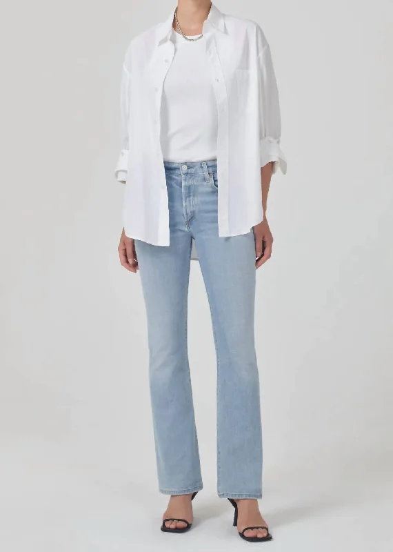 Weekend Savings Bonanza Emmanuelle Low Rise Boot 30" Jeans In Farrow