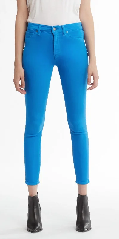 Discount Days Barbara High Rise Skinny Jean In Cobalt