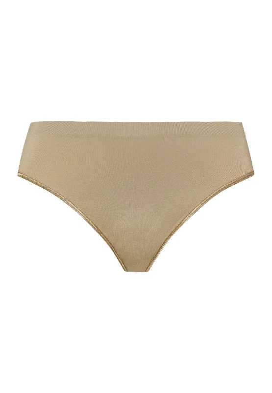 Touch Feeling Hi Cut Brief | Coriander 71812-1734