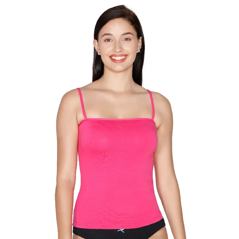 JSC-811 Spaghetti Camisole-Dark Pink