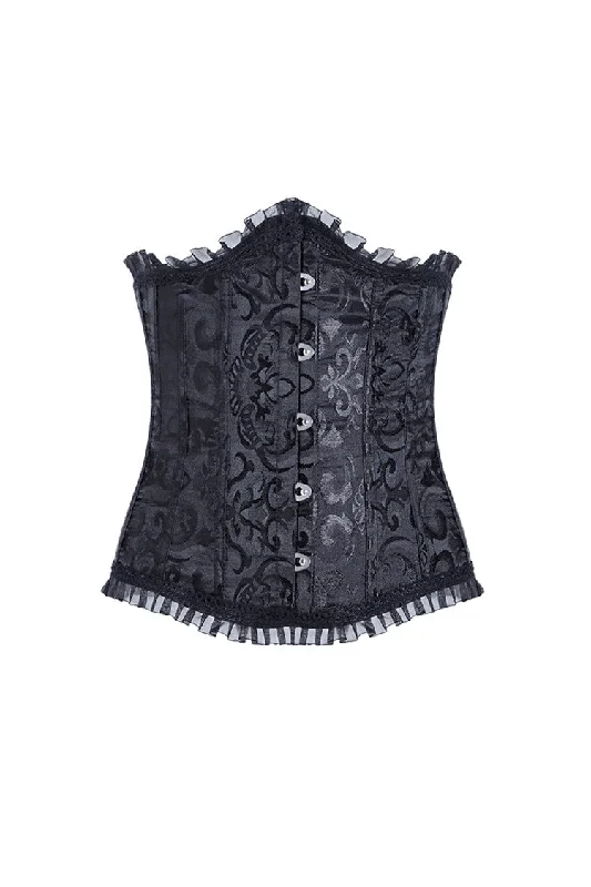 Gothic lolita five buttons corset CW024