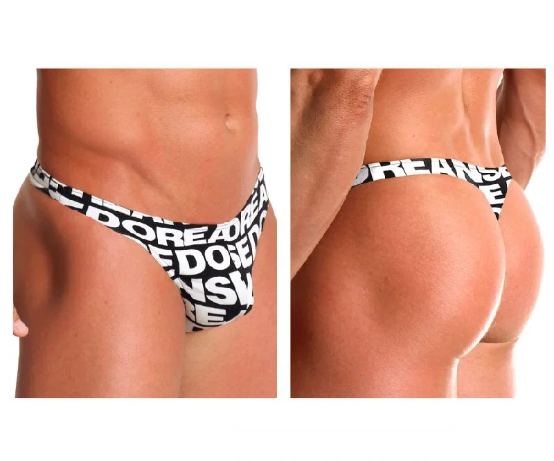 Doreanse 1369-PRN Big Logo Thong Color Printed