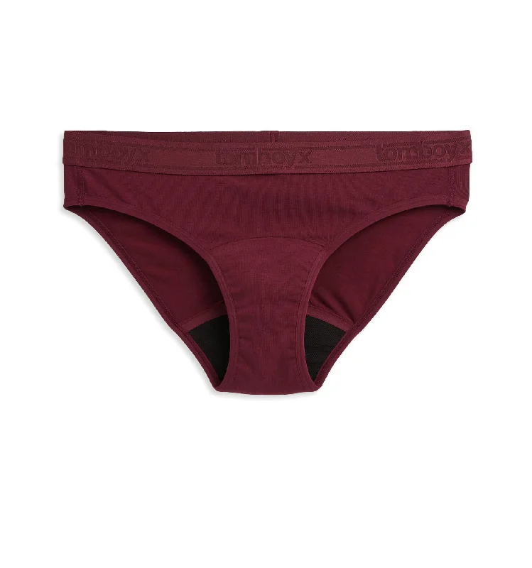 First Line Period Bikini - Black Cherry