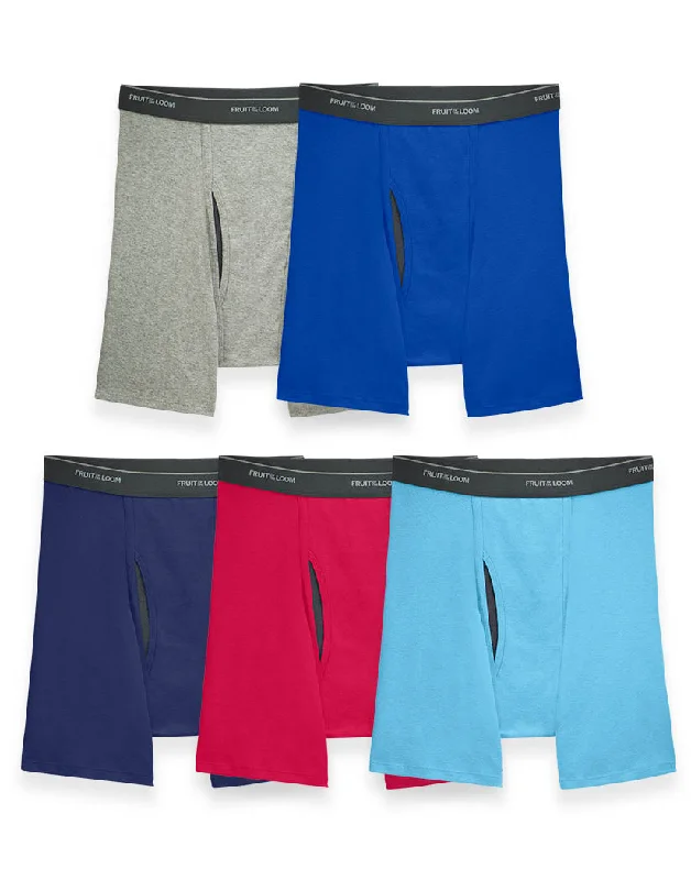 Fruit of the Loom 5-Pack Coolzone Asst Boxer Brief 5BL7CTG