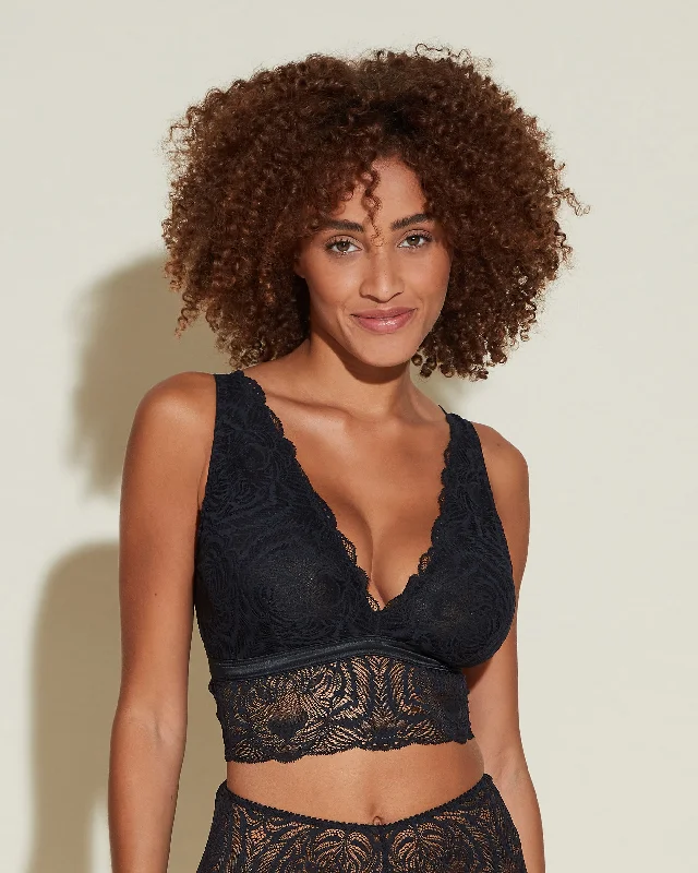 Bralette Curvy A Triangolo Alto