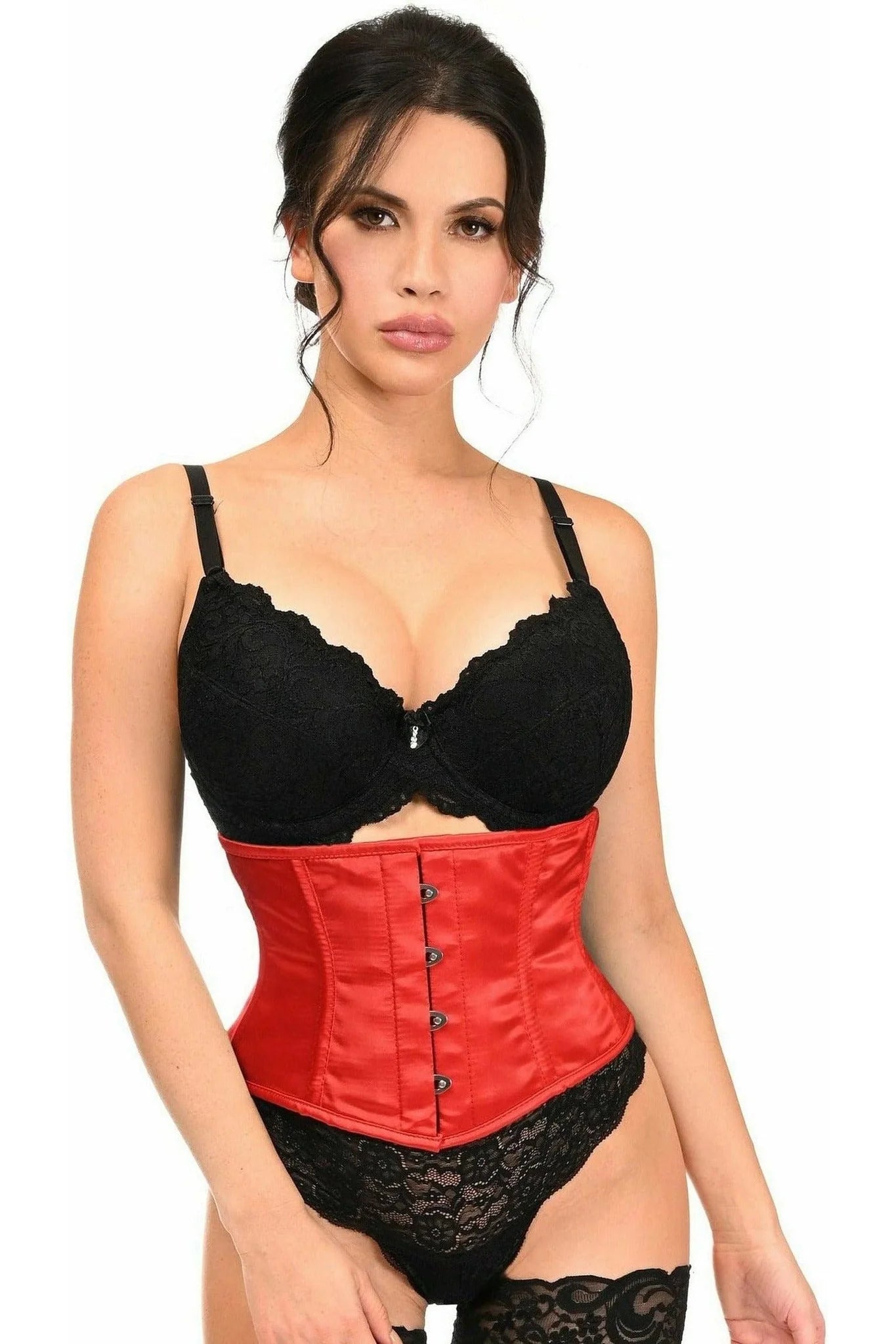 Lavish Satin Mini Cincher