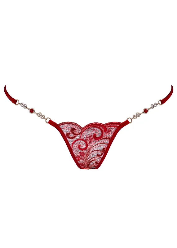 Red Love Luxury Mini G-String