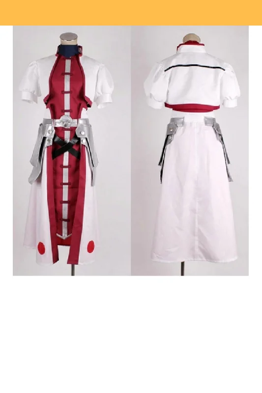 Magical Girl Lyrical Nanoha A's Signum Cosplay Costume