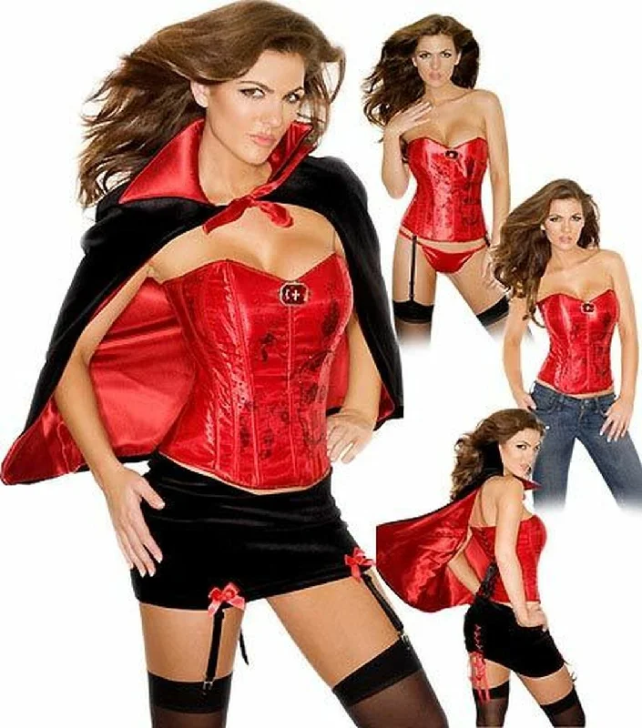 Ruby Red Vampire Corset