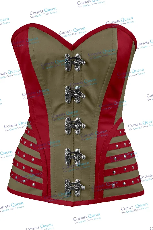 Savgil Satin Overbsut Corset