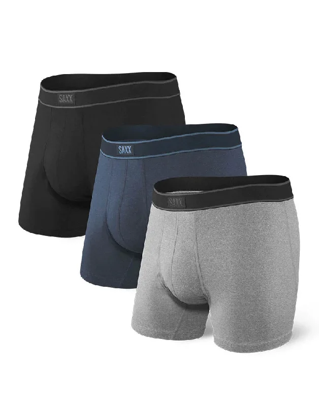 SAXX Daystripper Boxer Brief Fly 3-Pack SXPP3B