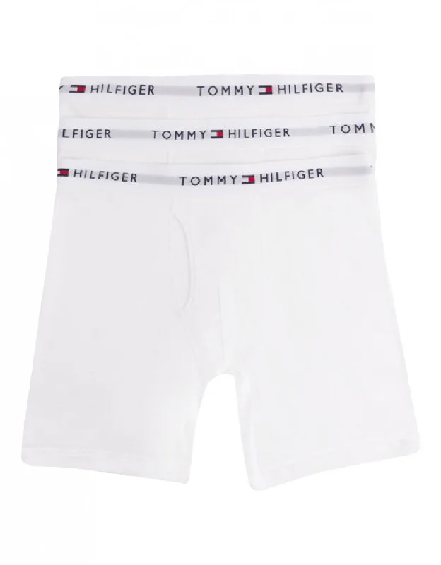 Tommy Hilfiger 3-Pack Classic Boxer Brief White 09TE001