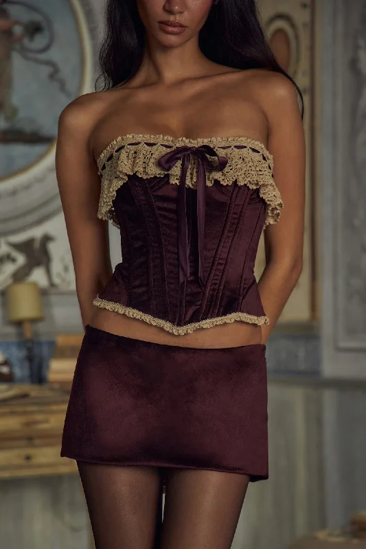 Victorian Corset Chianti (Pre-Order)