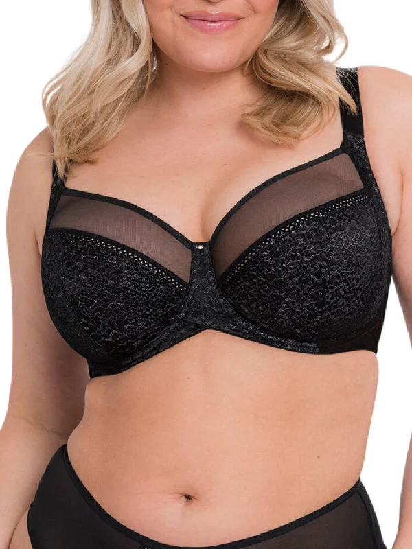 Amaze Balcony Bra - Black