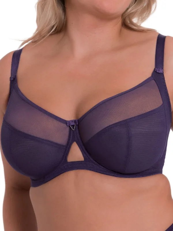 Victory Balcony Bra - Deep Purple