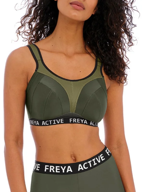 Dynamic Non-Wired Sports Bra - Khaki