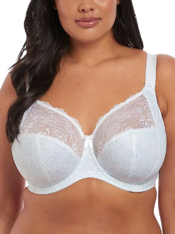 Morgan Printed Full Cup Bra - White