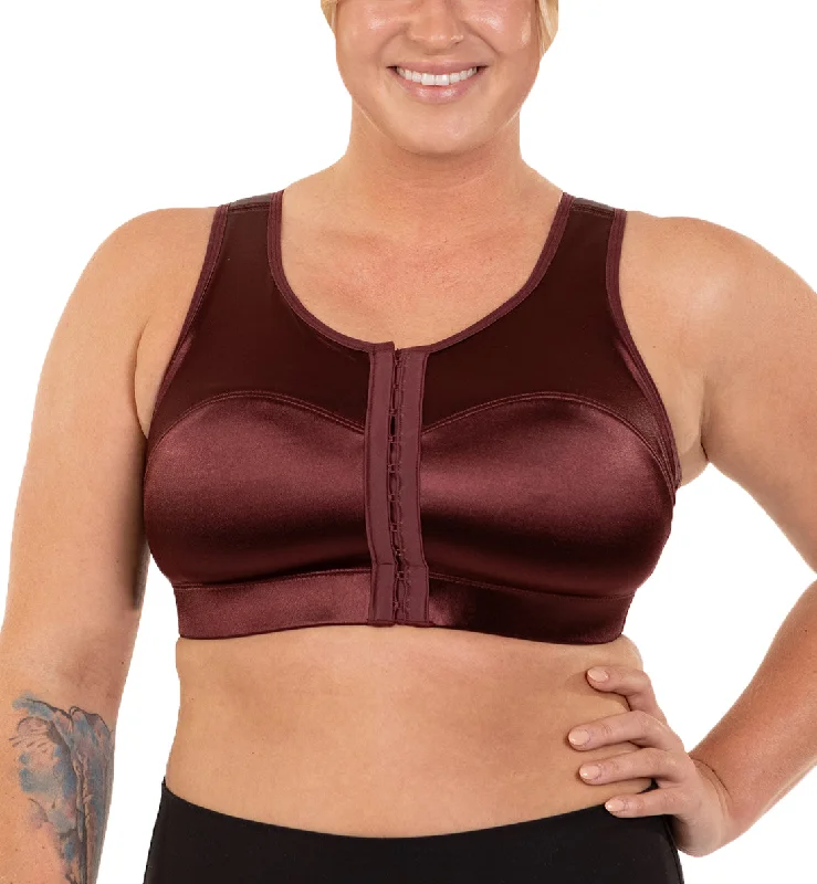 Enell High Impact Sports Bra (100) - Big Sky Burgundy