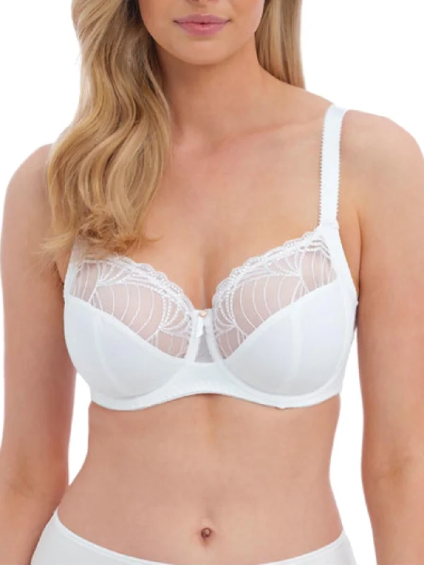 Adelle Side Support Bra - White