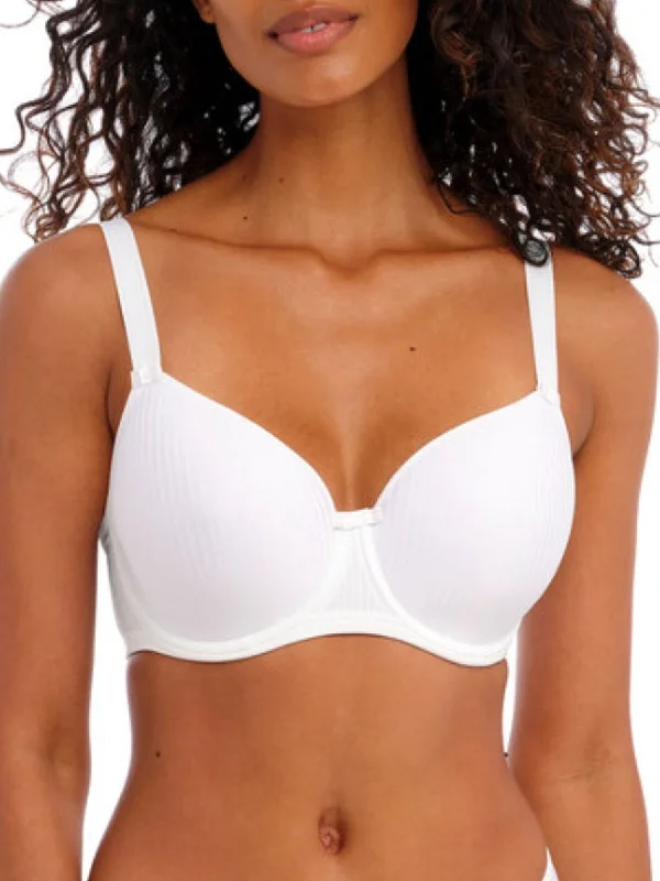 Idol Moulded Balcony Bra - White