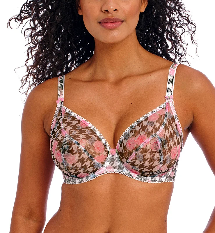 Freya Rose Blossom Plunge Underwire Bra (402402) - Multi