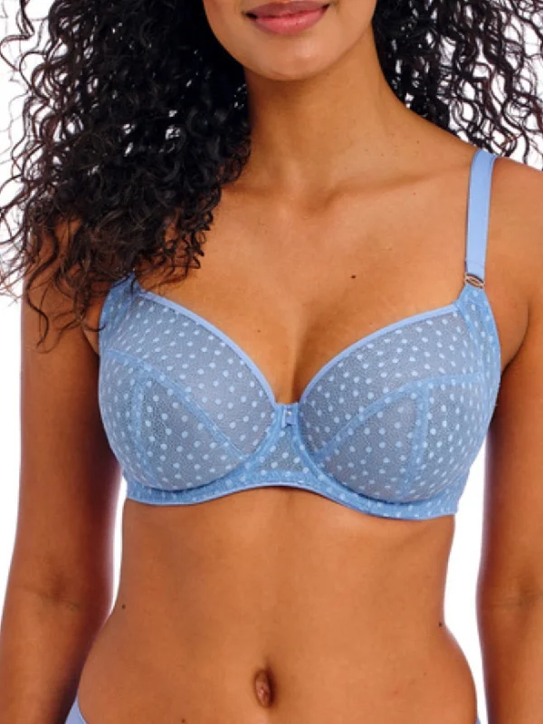 Starlight Side Support Bra - Cornflower