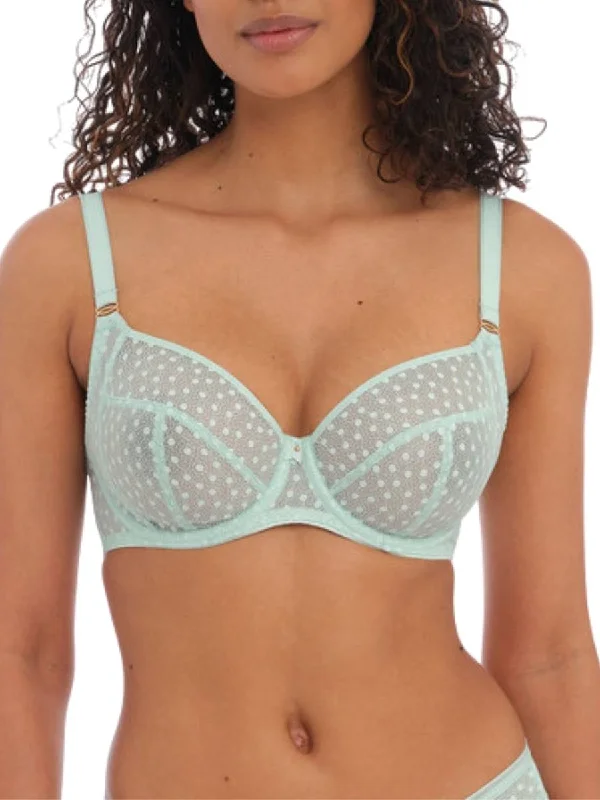 Starlight Side Support Bra - Pure Water