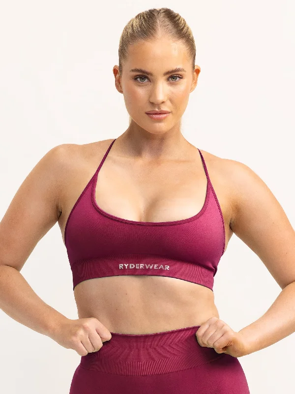 Lift 2.0 Seamless Sports Bra - Berry