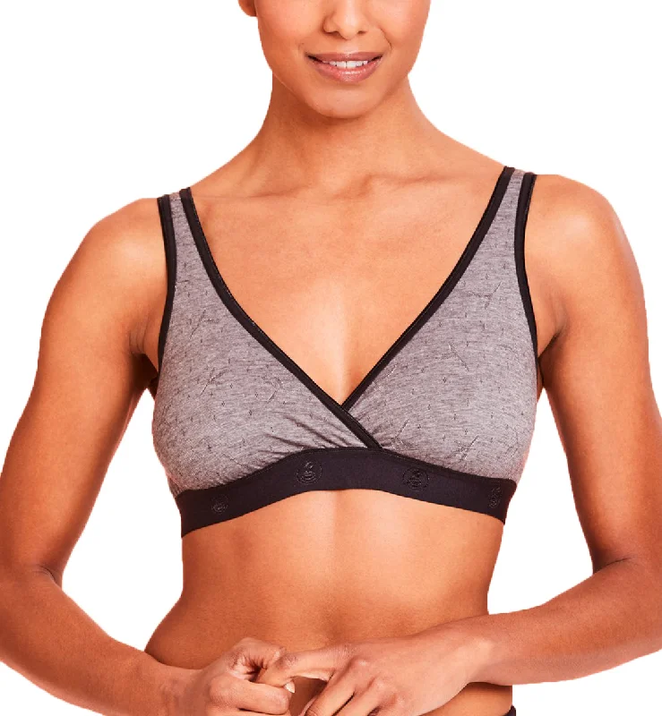 LLLI Cotton/Spandex Pull Over Sleep Bra (4150) - Black