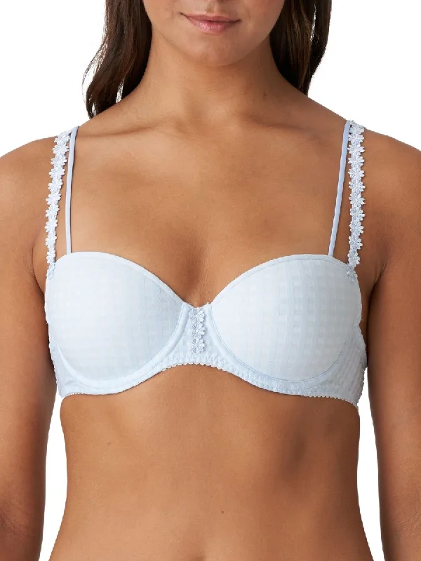 Avero Padded Balcony Bra - Tiny Vichy