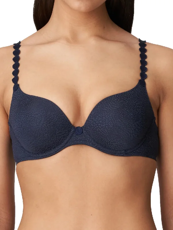 Tom Padded Heartshape Bra - Majestic Blue