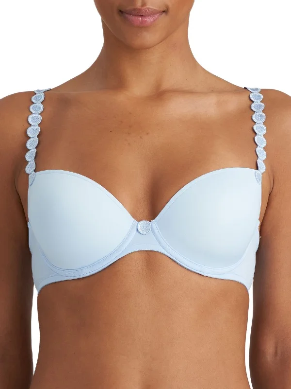 Tom Padded Plunge Bra - Cloud