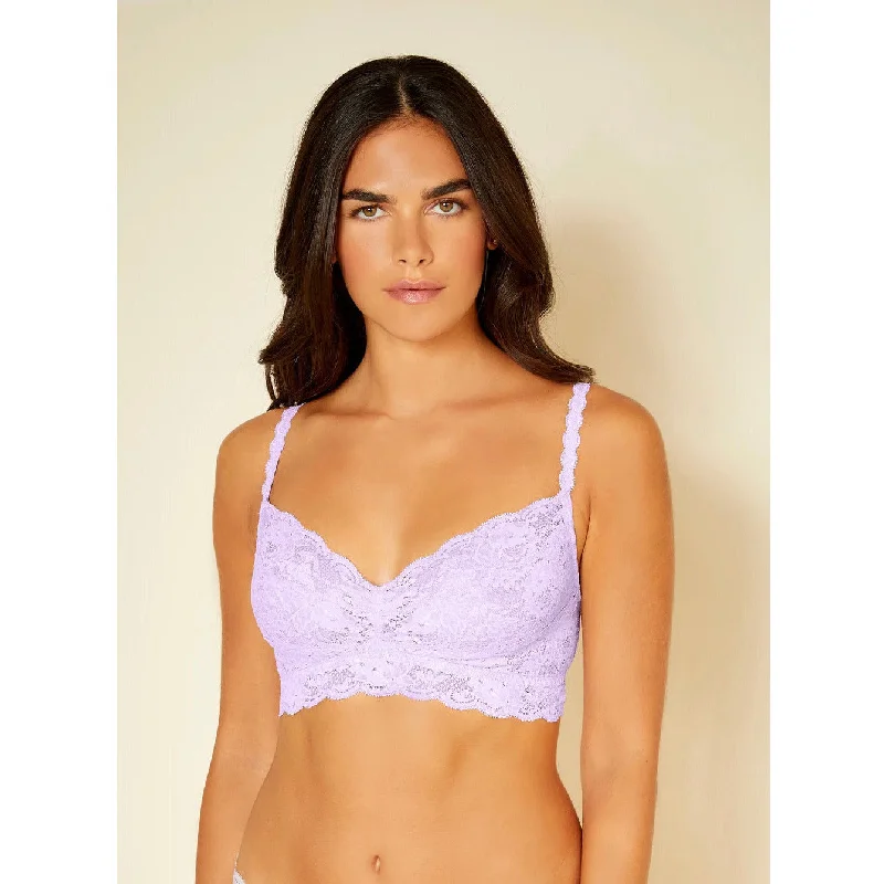 Never Say Never Sweetie Bralette in Icy Violet