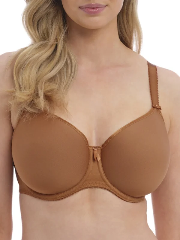 Rebecca Essentials Moulded Spacer Bra - Cinnamon