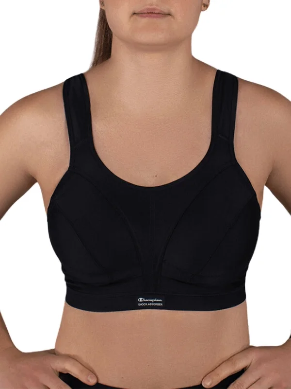 D+ Max Support Sports Bra - Black