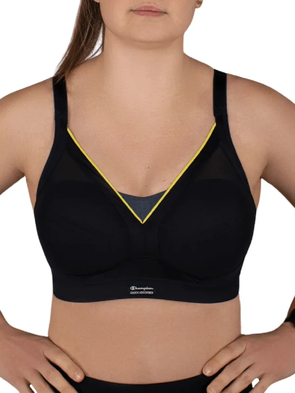 Shaped Support Sports Bra - Slate Grey