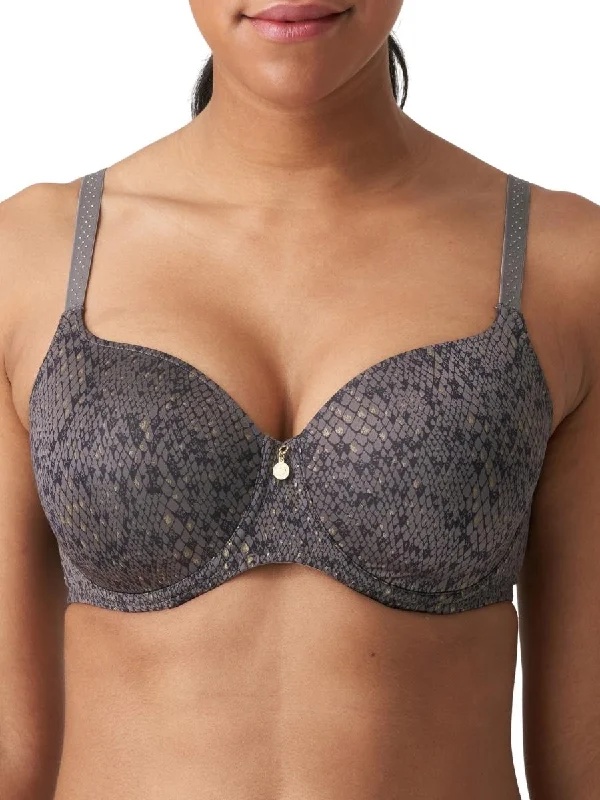 Twist Villemin Heartshape Bra - Kitten Grey